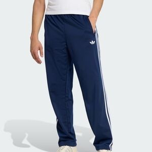 Adidas Classic Navy With 3 White Stripes Trackpants Drawstring Mens Size Medium.